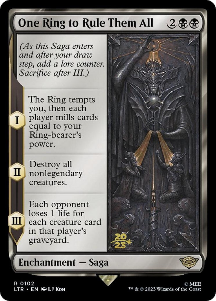 One Ring to Rule Them All [The Lord of the Rings: Tales of Middle-Earth Prerelease Promos] | Gaming Infinity