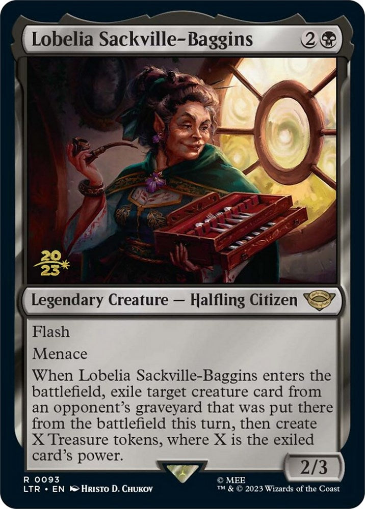 Lobelia Sackville-Baggins [The Lord of the Rings: Tales of Middle-Earth Prerelease Promos] | Gaming Infinity