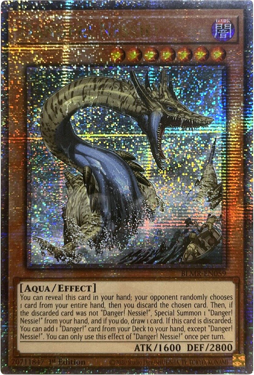 Danger! Nessie! [BLMR-EN059] Quarter Century Secret Rare | Gaming Infinity