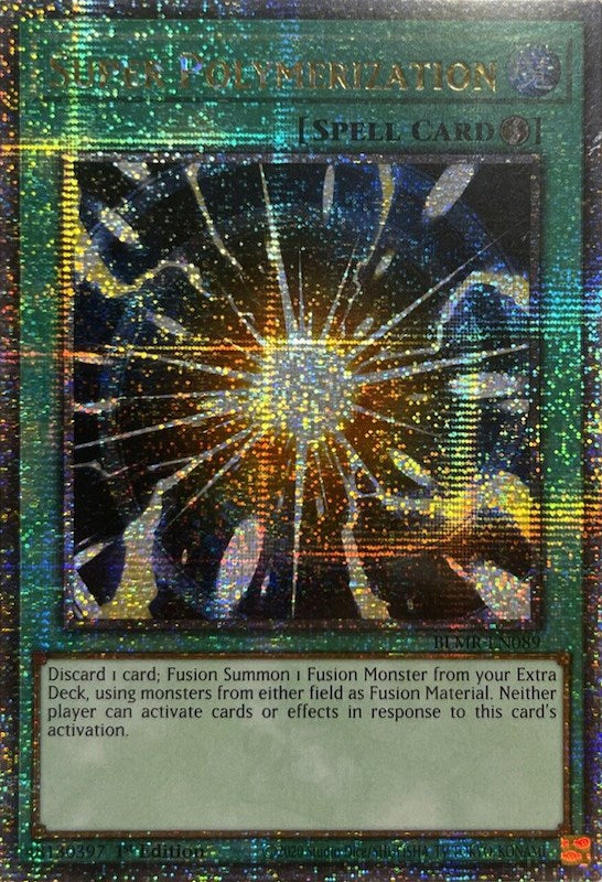 Super Polymerization [BLMR-EN089] Quarter Century Secret Rare | Gaming Infinity