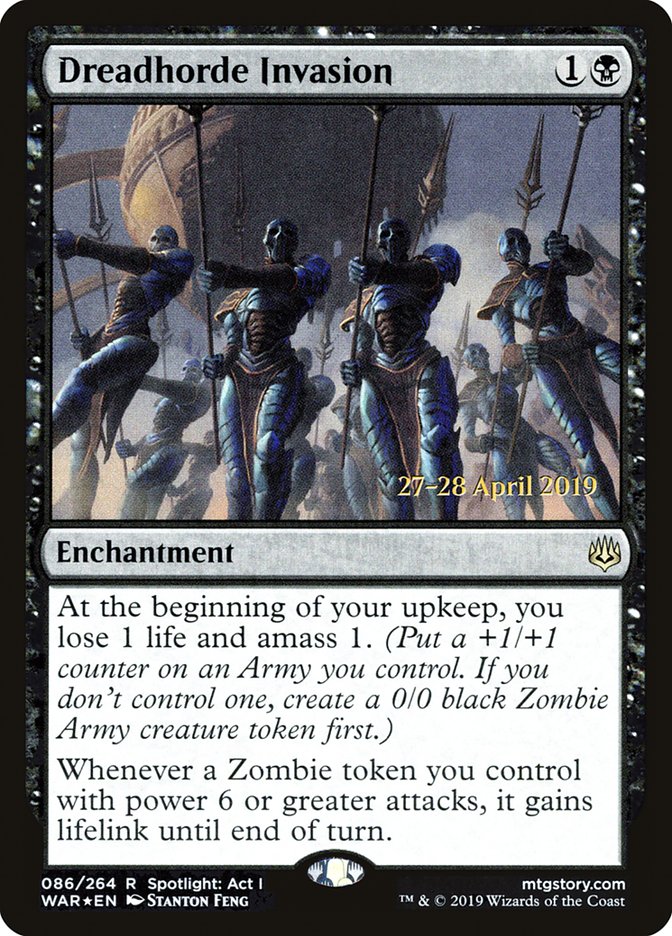 Dreadhorde Invasion  [War of the Spark Prerelease Promos] | Gaming Infinity