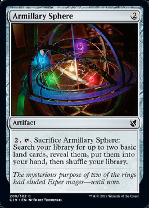 Armillary Sphere [Commander 2019] | Gaming Infinity