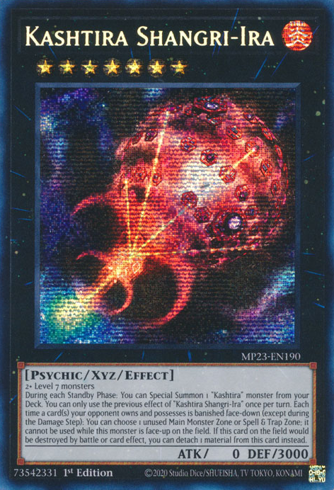 Kashtira Shangri-Ira [MP23-EN190] Prismatic Secret Rare | Gaming Infinity