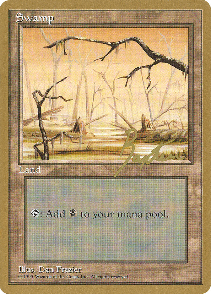 Swamp (gb370) (George Baxter) [Pro Tour Collector Set] | Gaming Infinity