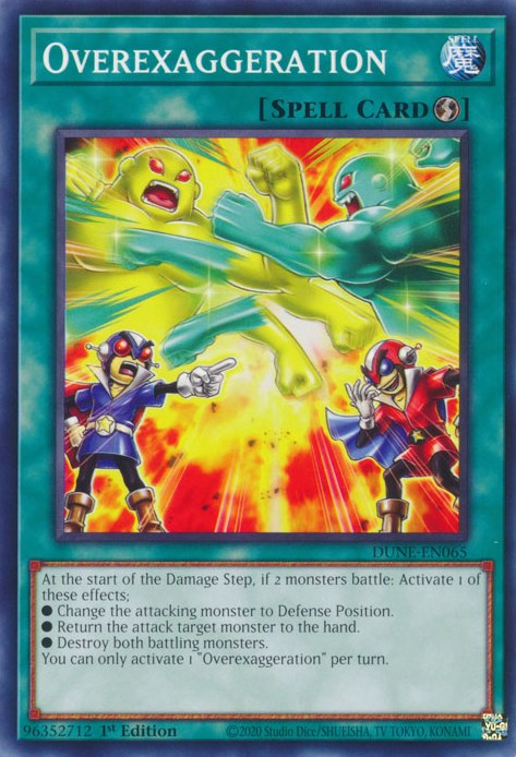 Overexaggeration [DUNE-EN065] Common | Gaming Infinity