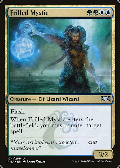 Frilled Mystic [Ravnica Allegiance] | Gaming Infinity