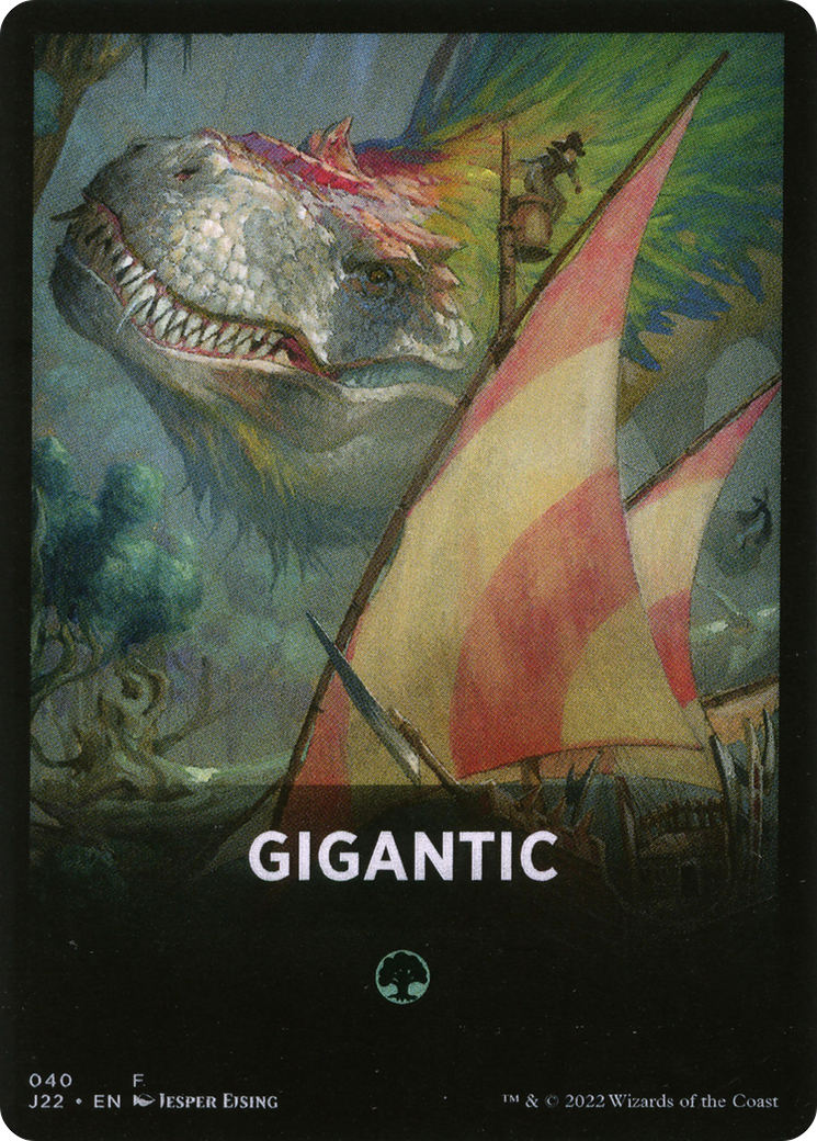 Gigantic Theme Card [Jumpstart 2022 Front Cards] | Gaming Infinity