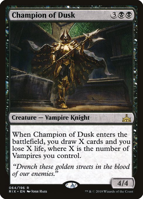 Champion of Dusk [Rivals of Ixalan] | Gaming Infinity