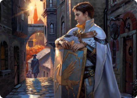 Dennick, Pious Apprentice Art Card [Innistrad: Midnight Hunt Art Series] | Gaming Infinity