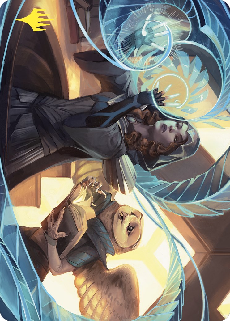Personal Tutor Art Card (Gold-Stamped) [Commander Masters Art Series] | Gaming Infinity