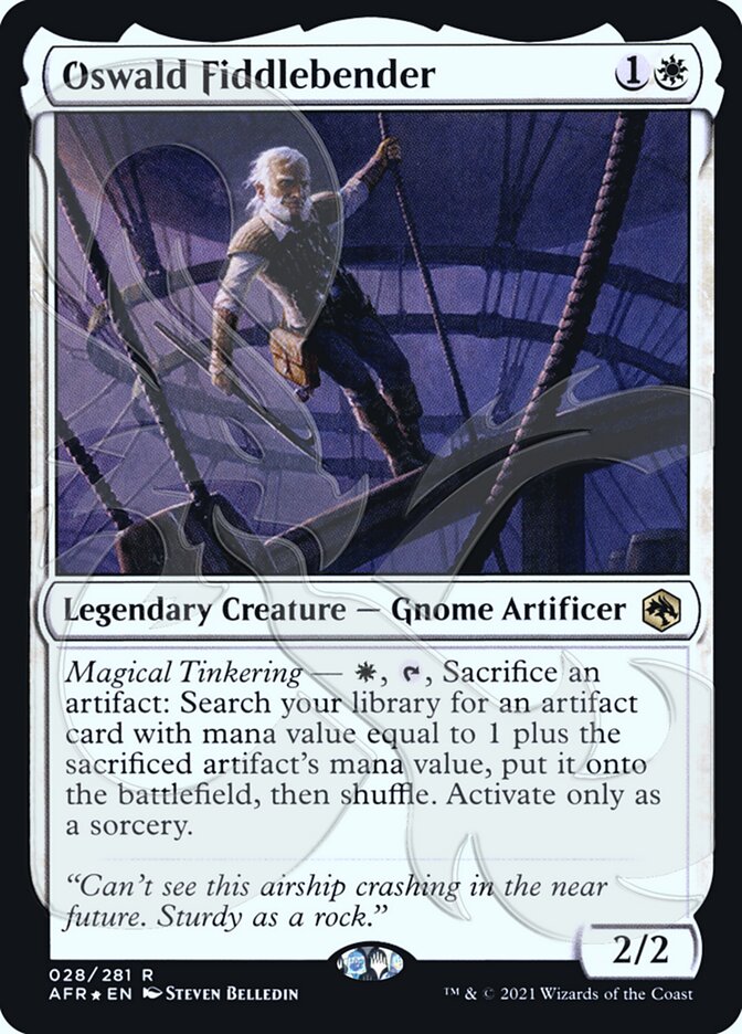 Oswald Fiddlebender (Ampersand Promo) [Dungeons & Dragons: Adventures in the Forgotten Realms Promos] | Gaming Infinity