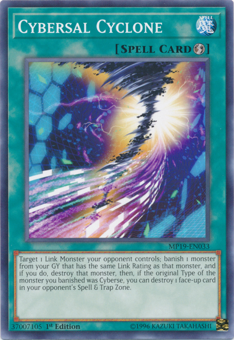Cybersal Cyclone [MP19-EN033] Common | Gaming Infinity