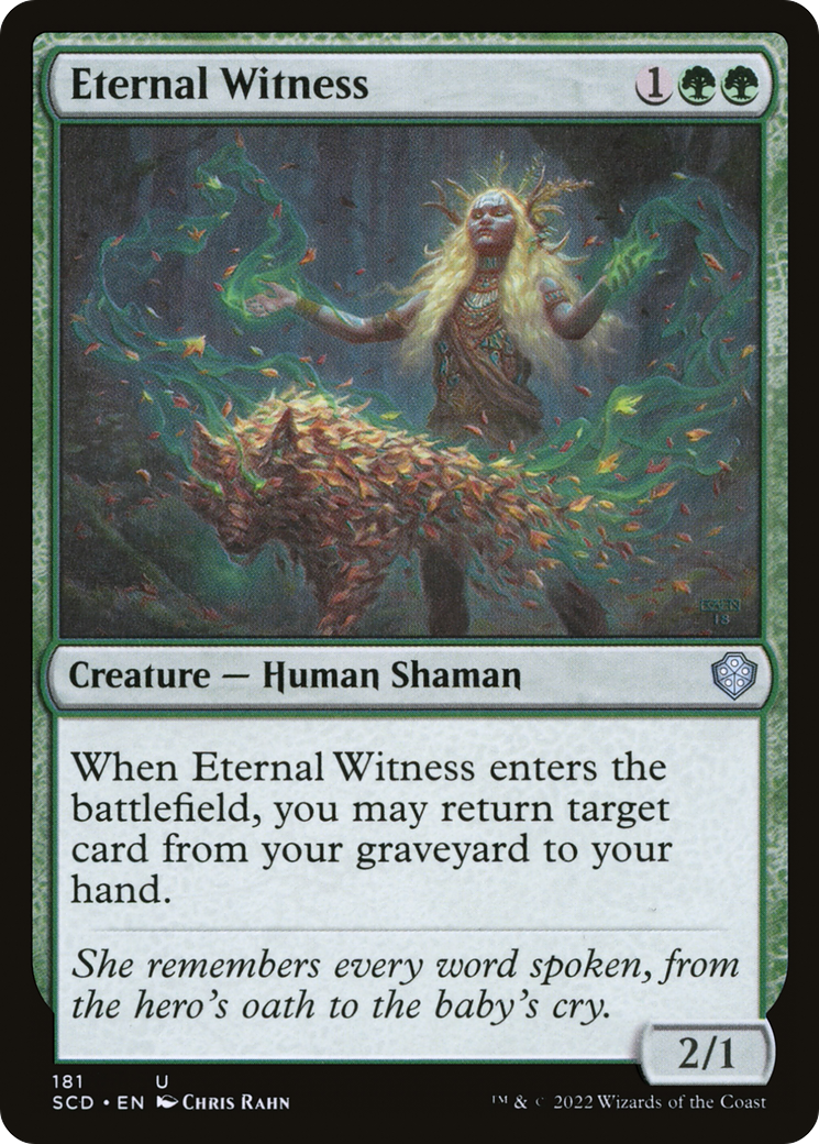 Eternal Witness [Starter Commander Decks] | Gaming Infinity