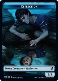 Reflection // Satyr Double-sided Token [Theros Beyond Death Tokens] | Gaming Infinity