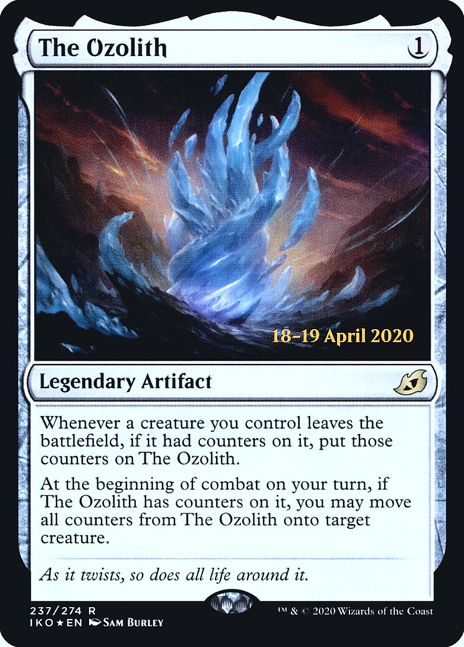 The Ozolith  [Ikoria: Lair of Behemoths Prerelease Promos] | Gaming Infinity