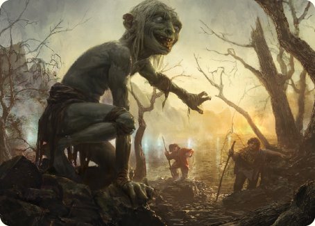 Smeagol, Helpful Guide Art Card [The Lord of the Rings: Tales of Middle-earth Art Series] | Gaming Infinity