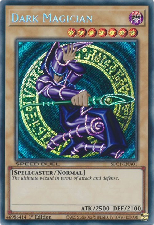 Dark Magician [SBC1-ENA01] Secret Rare | Gaming Infinity