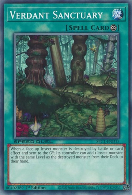 Verdant Sanctuary [SBC1-END15] Common | Gaming Infinity