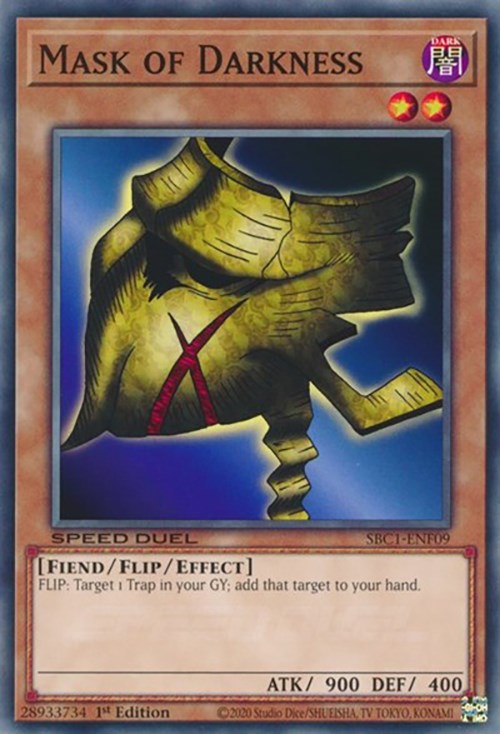 Mask of Darkness [SBC1-ENF09] Common | Gaming Infinity