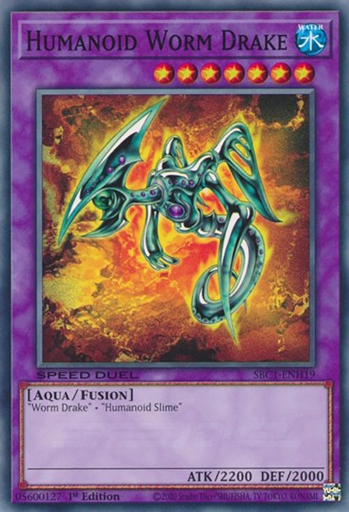 Humanoid Worm Drake [SBC1-ENH19] Common | Gaming Infinity