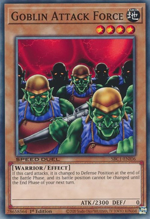 Goblin Attack Force [SBC1-ENI06] Common | Gaming Infinity
