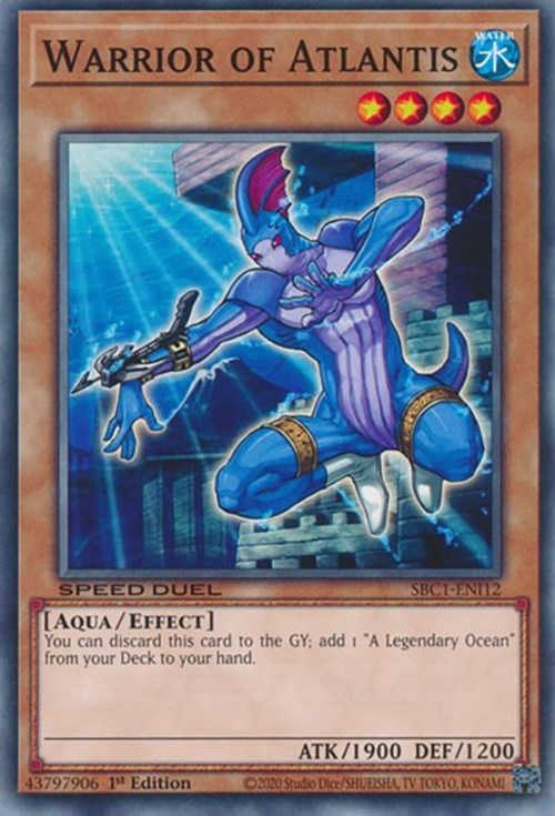 Warrior of Atlantis [SBC1-ENI12] Common | Gaming Infinity