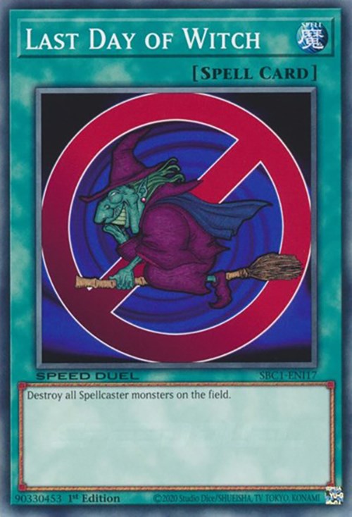 Last Day of Witch [SBC1-ENI17] Common | Gaming Infinity