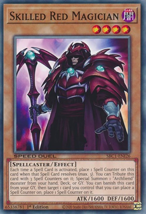 Skilled Red Magician [SBC1-ENI26] Common | Gaming Infinity