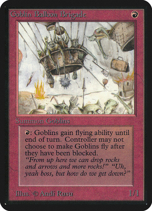 Goblin Balloon Brigade [Limited Edition Alpha] | Gaming Infinity