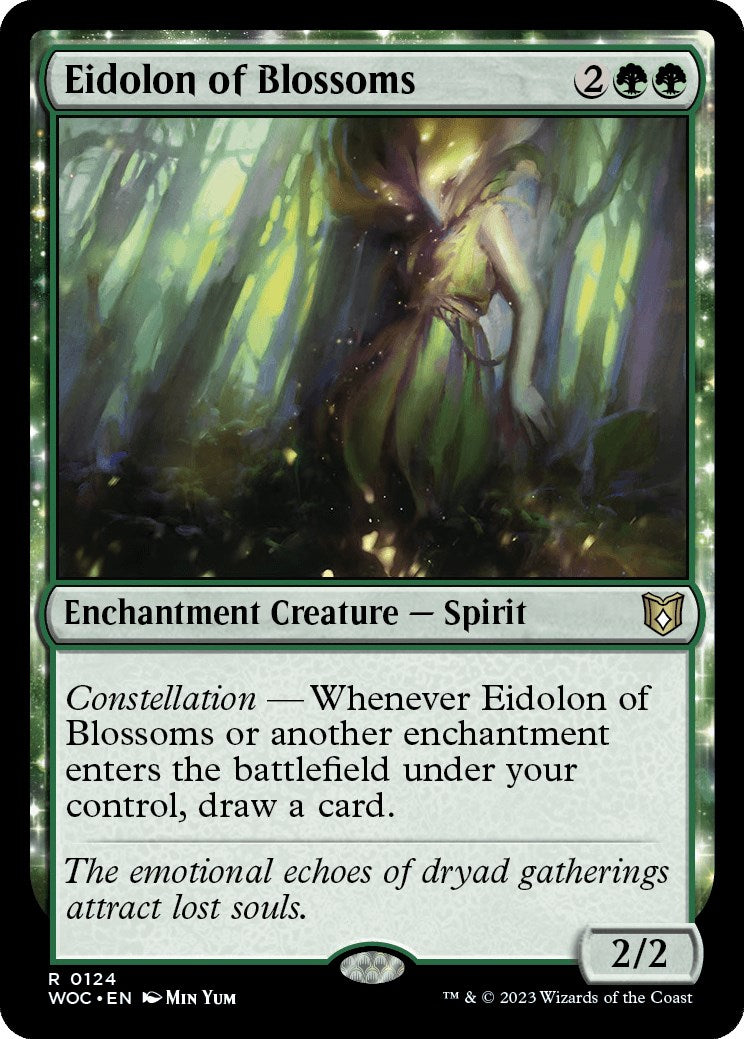 Eidolon of Blossoms [Wilds of Eldraine Commander] | Gaming Infinity