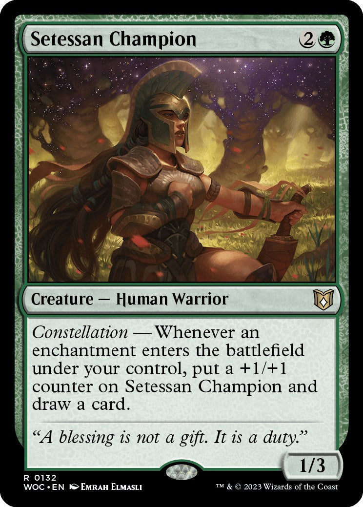 Setessan Champion [Wilds of Eldraine Commander] | Gaming Infinity