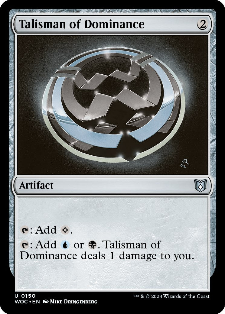 Talisman of Dominance [Wilds of Eldraine Commander] | Gaming Infinity