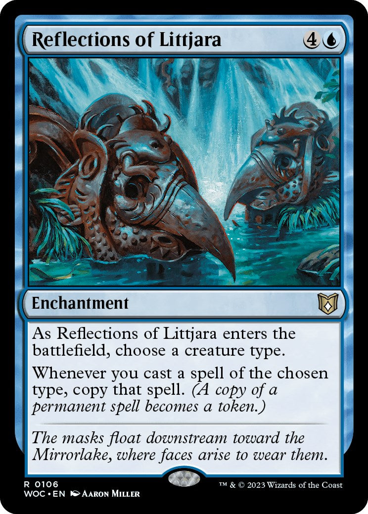 Reflections of Littjara [Wilds of Eldraine Commander] | Gaming Infinity