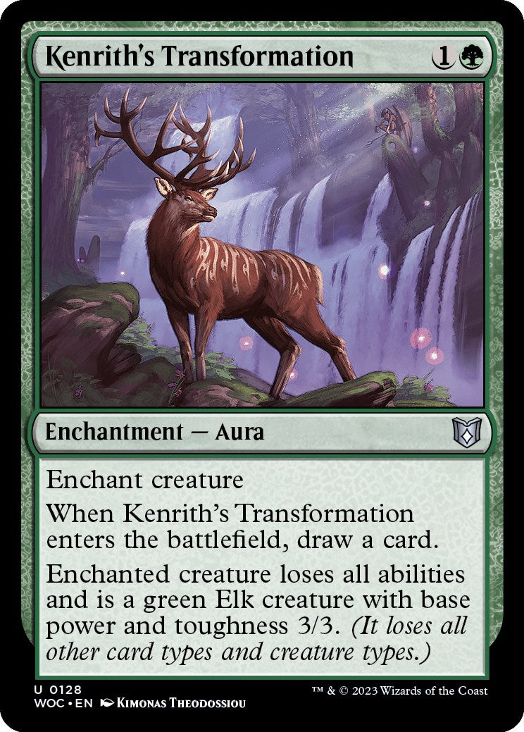 Kenrith's Transformation [Wilds of Eldraine Commander] | Gaming Infinity