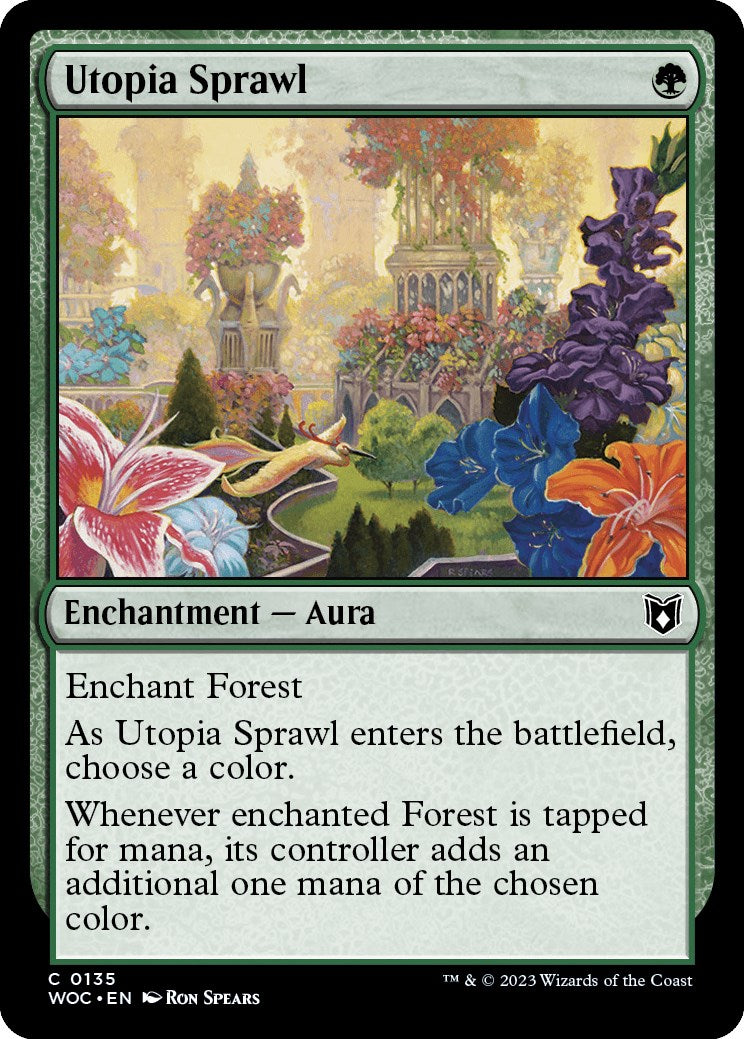 Utopia Sprawl [Wilds of Eldraine Commander] | Gaming Infinity