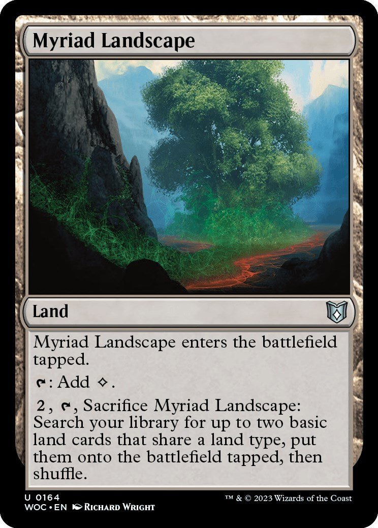 Myriad Landscape [Wilds of Eldraine Commander] | Gaming Infinity