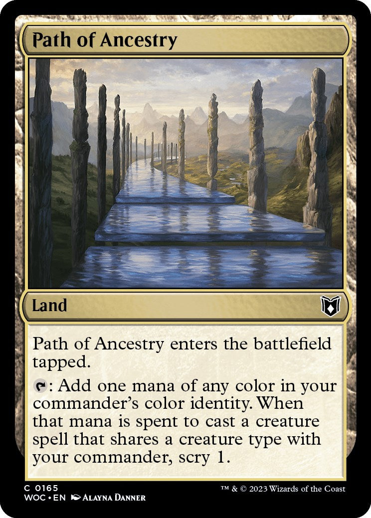 Path of Ancestry [Wilds of Eldraine Commander] | Gaming Infinity