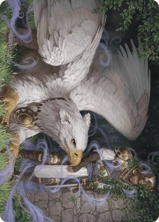 Dutiful Griffin Art Card [Wilds of Eldraine Art Series] | Gaming Infinity