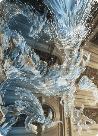 Splashy Spellcaster Art Card [Wilds of Eldraine Art Series] | Gaming Infinity