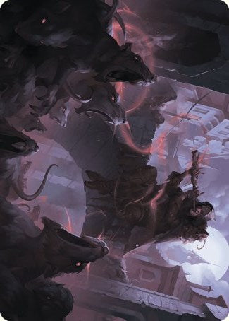 Gnawing Crescendo Art Card [Wilds of Eldraine Art Series] | Gaming Infinity