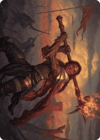 Imodane, the Pyrohammer Art Card [Wilds of Eldraine Art Series] | Gaming Infinity