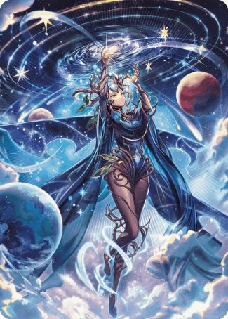 Omniscience Anime Art Card [Wilds of Eldraine Art Series] | Gaming Infinity