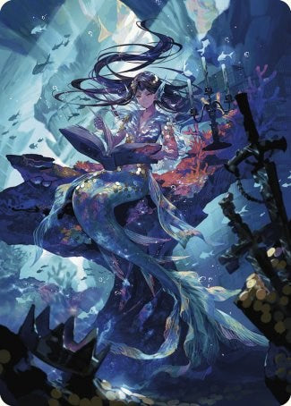 Rhystic Study Art Card [Wilds of Eldraine Art Series] | Gaming Infinity