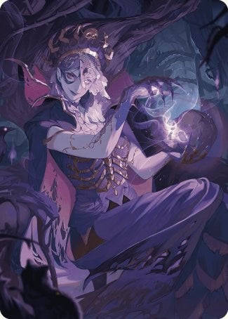 Necropotence Art Card [Wilds of Eldraine Art Series] | Gaming Infinity