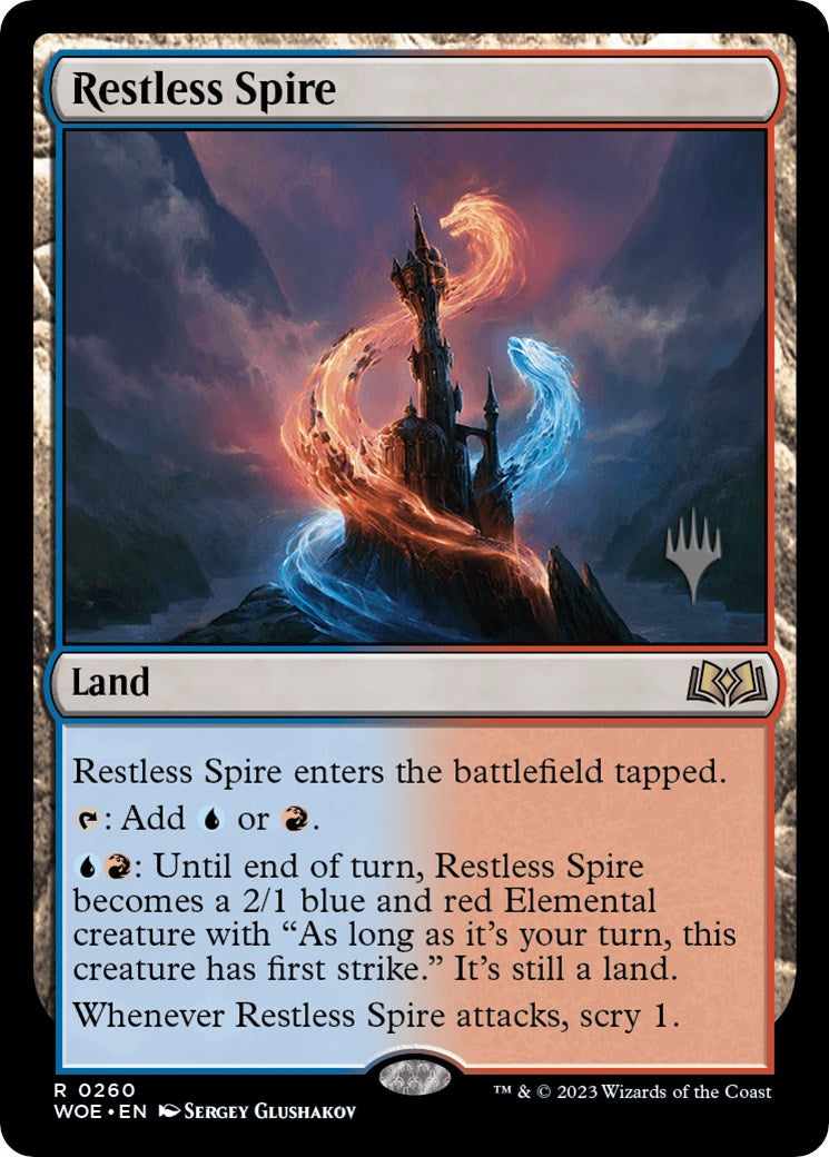 Restless Spire (Promo Pack) [Wilds of Eldraine Promos] | Gaming Infinity