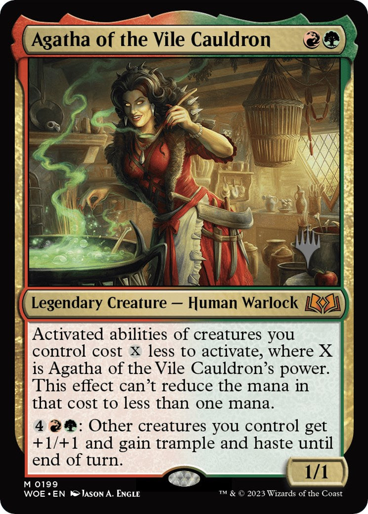 Agatha of the Vile Cauldron (Promo Pack) [Wilds of Eldraine Promos] | Gaming Infinity