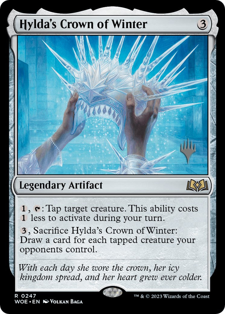 Hylda's Crown of Winter (Promo Pack) [Wilds of Eldraine Promos] | Gaming Infinity