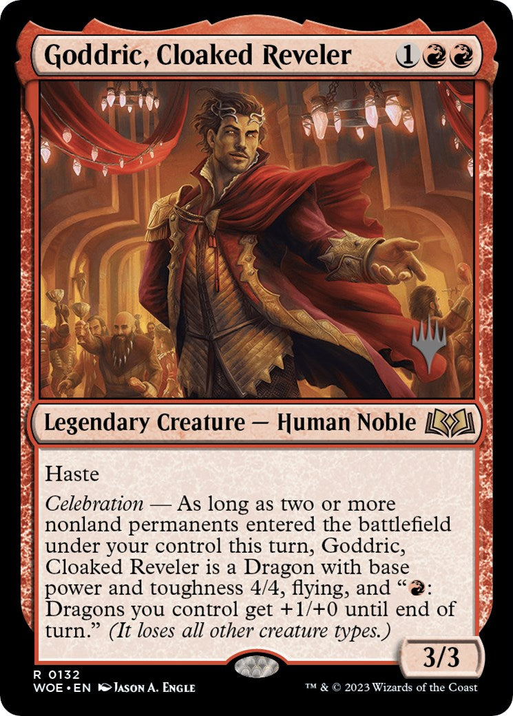 Goddric, Cloaked Reveler (Promo Pack) [Wilds of Eldraine Promos] | Gaming Infinity