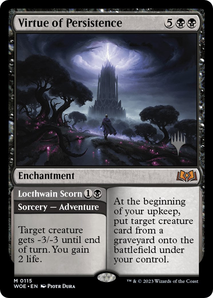 Virtue of Persistence (Promo Pack) [Wilds of Eldraine Promos] | Gaming Infinity