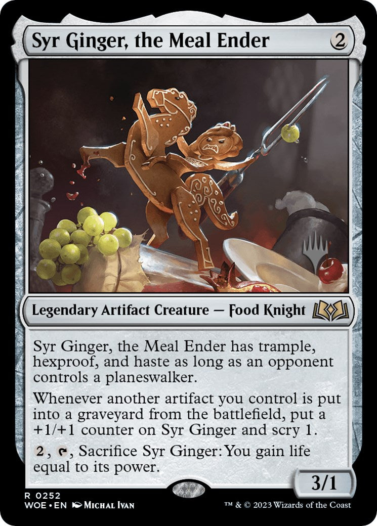 Syr Ginger, the Meal Ender (Promo Pack) [Wilds of Eldraine Promos] | Gaming Infinity